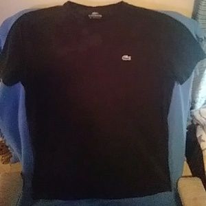 Black Lacoste t-shirt